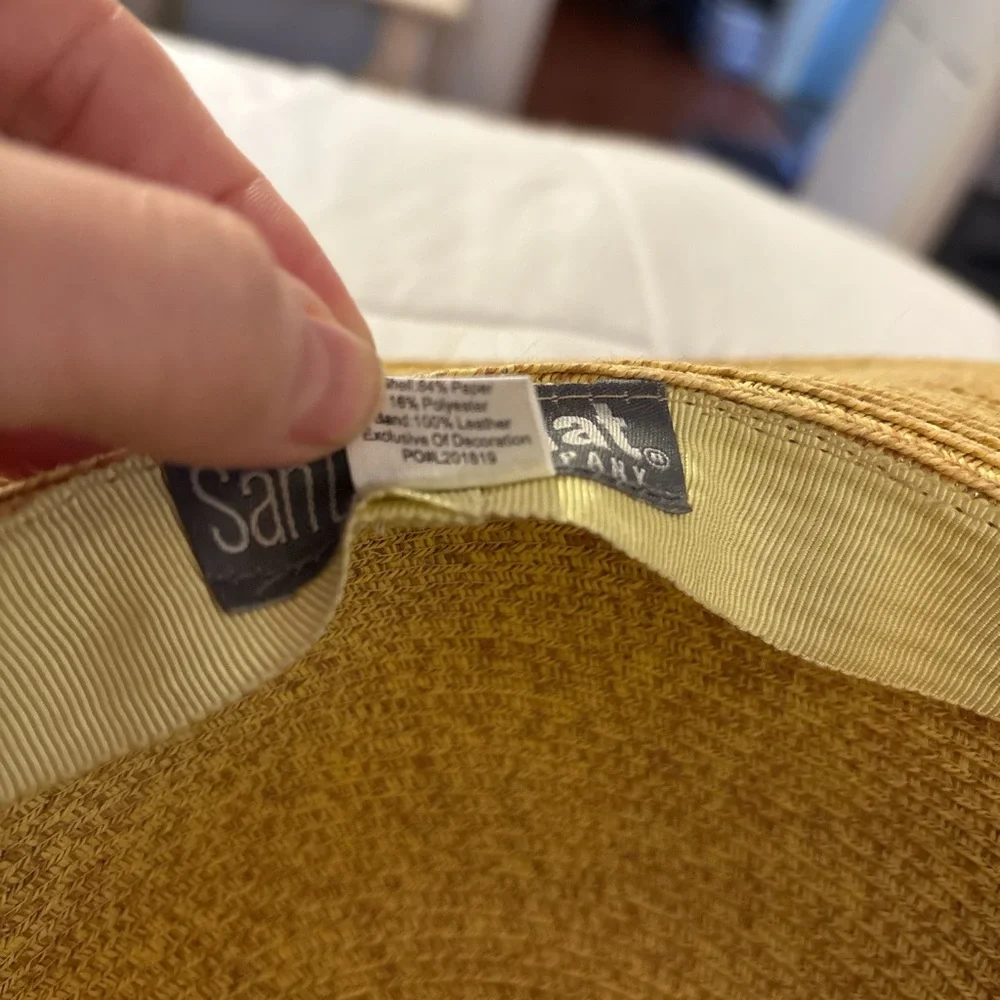 San Diego Hat Company Tan Wide Brim Beacon hat UPF 50+ - Picture 6 of 6